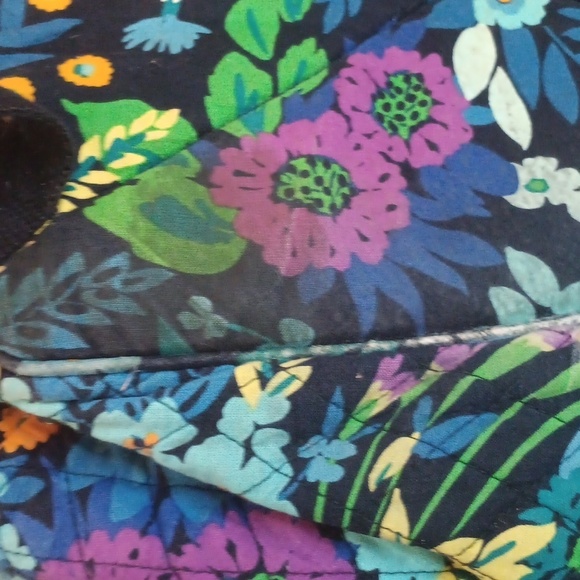 Vera Bradley Floral Patterned Women's Backpack - Picture 11 of 13